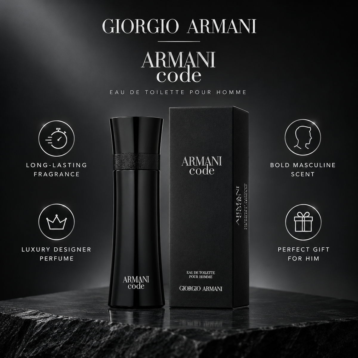 Armani Code Eau de Toilette for Men – Giorgio Armani