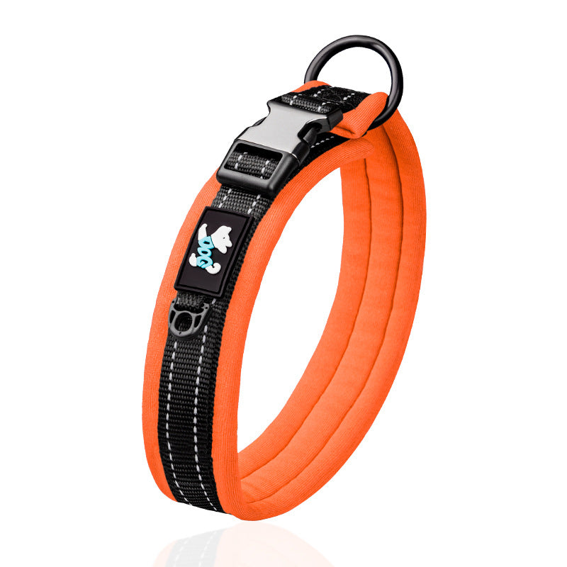 High-Visibility Pet Collar & Leash Set – Reflective Safety Collar for Dogs