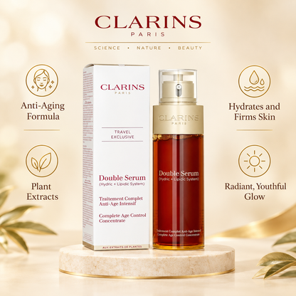 Clarins Double Serum – Complete Age Control Concentrate