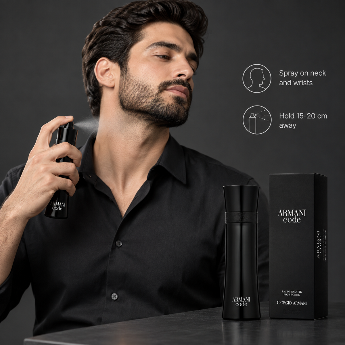 Armani Code Eau de Toilette for Men – Giorgio Armani