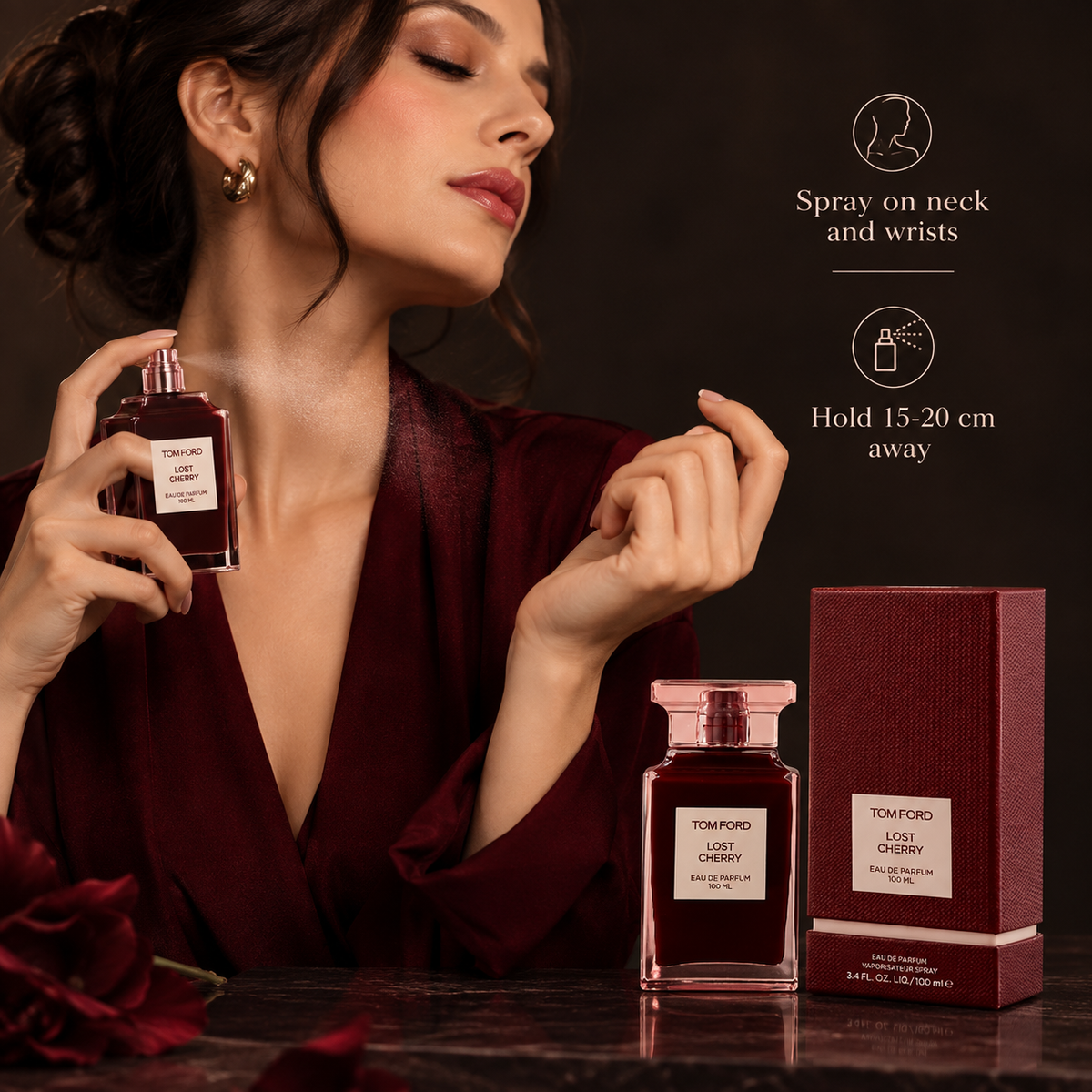 Tom Ford Lost Cherry Eau de Parfum – 3.4 oz / 100ml