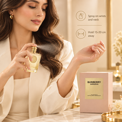 Burberry Goddess EDP 3.3 oz Women’s Perfume Brand New Sealed Long-Lasting